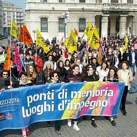 Voci dalla manifestazione di Libera a Mantova - 21/03/16