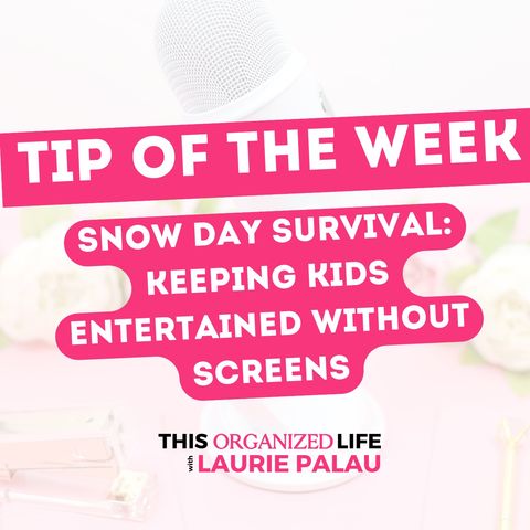 Tip of the Week-Snow Day Survival: Keeping Kids Entertained Without Screens | Ep 100