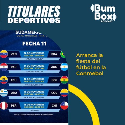 Arranca la fiesta del fútbol en la Conmebol