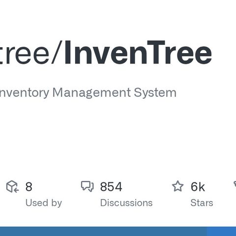 GitHub - inventree/InvenTree: Open Source Inventory Management System