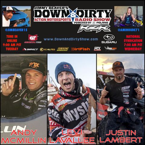 Levi LaVallee, Andy McMillin, & Justin Lambert On Air!