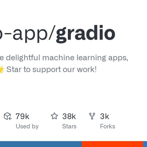 GitHub - gradio-app/gradio: Build and share delightful machine learning apps, all in Python. 🌟 S...