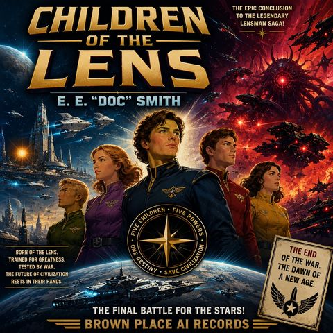 Children of the Lens by E. E. “Doc” Smith | Classic Space Opera & Epic Galactic War Audiobook Part 2