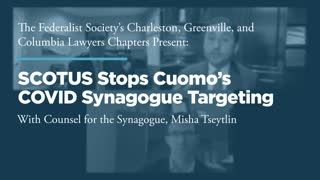 SCOTUS Stops Cuomo’s COVID Synagogue Targeting