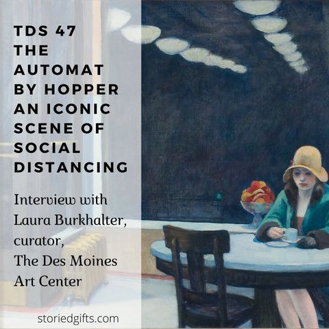 TDS 47 The Automat by Hopper Des Moines Art Center Laura Burkhalter