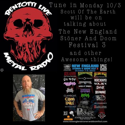 Scott Harrington calls in to discuss New England Stoner and Doom Fest