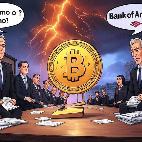 Bitcoin in Tilt: Fed e Bank of America spiazzeranno il Mercato ! O rimarrà tutto com' è ?