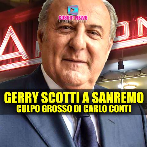 Gerry Scotti Conduce a Sanremo: Colpo Grosso di Carlo Conti!