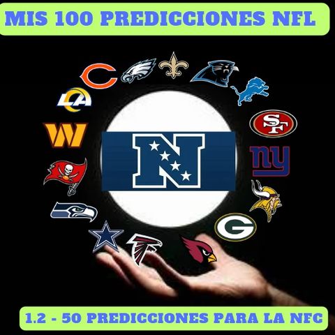 100 predicciones NFL - 50 predicciones para la NFC
