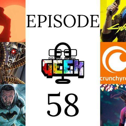 Episode 58 (The Game Awards, Future State Batman, Alfred Molina, Cyberpunk 2077, and more)