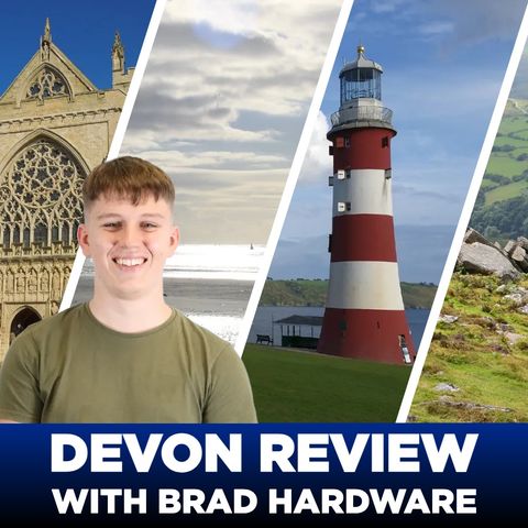 Devon Review - 120km fundraising walk, life as a bass guitarist and radio training