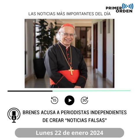 Cardenal Leopoldo Brenes acusa a medios de "crear noticias falsas"