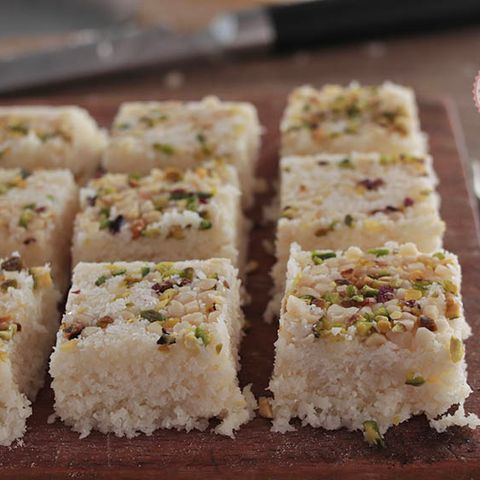 Barfi al cocco