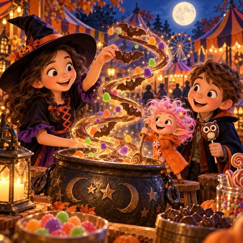 The Enchanted Candy Cauldron