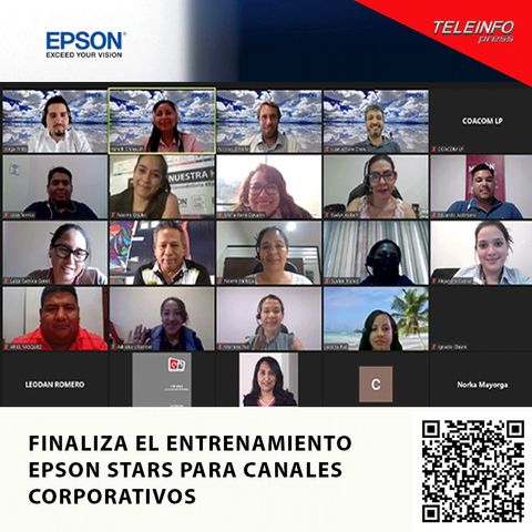 FINALIZA EL ENTRENAMIENTO EPSON STARS PARA CANALES CORPORATIVOS