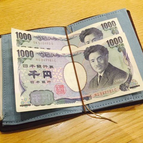 トラベラーズノートのパスポートサイズを財布として使ってみる。