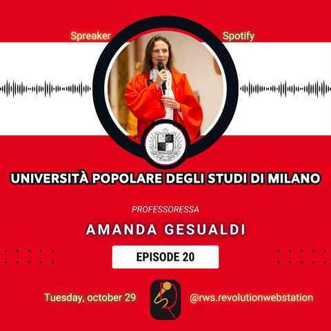 #20 - Professoressa Amanda Gesualdi