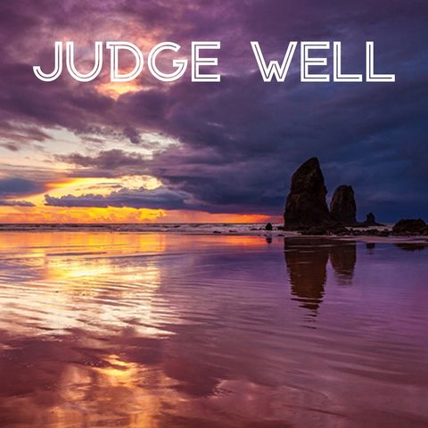 Judge Well —with lake waves