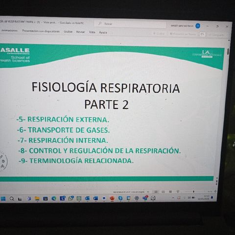 FISIOLOGÍA RESPIRATORIA 2