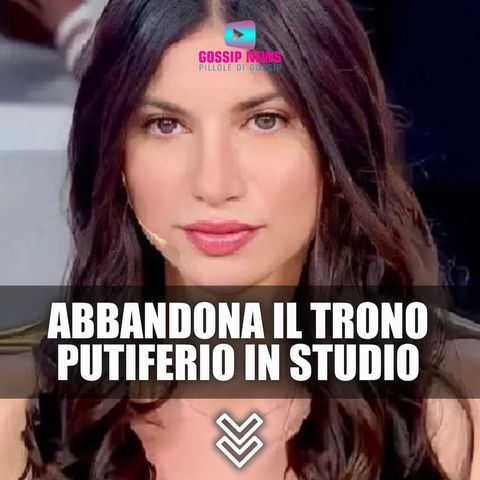 Putiferio a Uomini e Donne: Manuela Abbandona Il Trono!