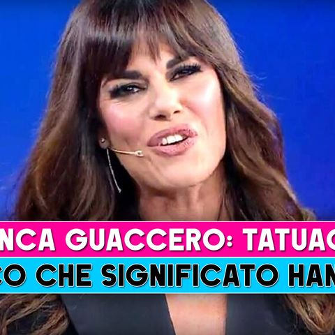 Bianca Guaccero e i Suoi Tatuaggi: Significato e Storie Personali!