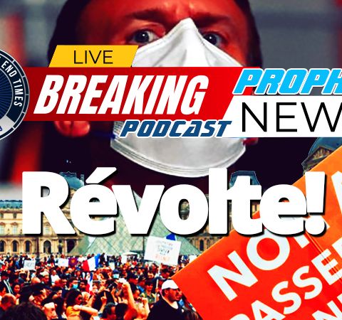 NTEB PROPHECY NEWS PODCAST: Riots Against Vaccine Tyranny In Europe As CDC Withdraws PCR Test That Cannot Distinguish Between COVID And Flu