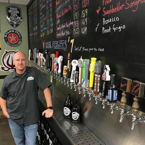 Steve Hamlet - growlers, draft beer vs wine, business and his years in the service of our country.