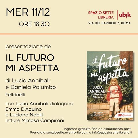 Speciali Leopolda - Presentazione del libro di Lucia Annibali "II futuro mi aspetta" del 12 Dicembre 2024