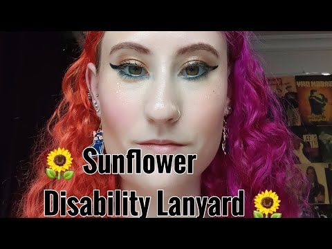 🌻 Sunflower Disability Lanyard 🌻