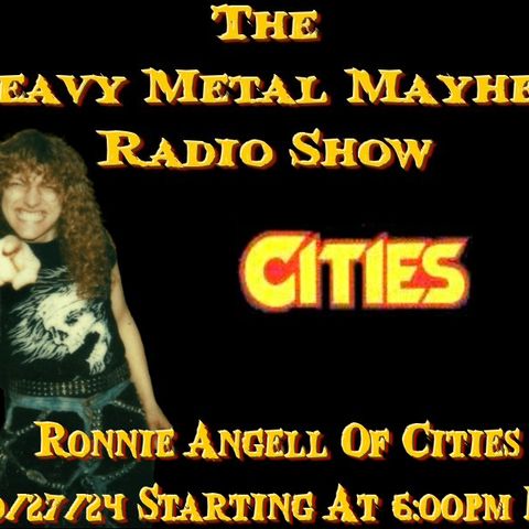 Guest Ronnie Angell Of Cities & Peter Scheithauer Of Last Temptation 10/27/24