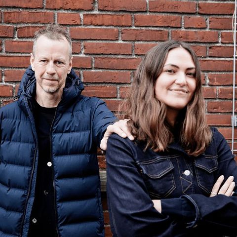 ‘Når ildsjæle mødes': Melissa Bech og Mads Nørgaard.