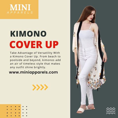 Beach Day Perfection Mini Apparels' Kimono Cover-Ups Collection