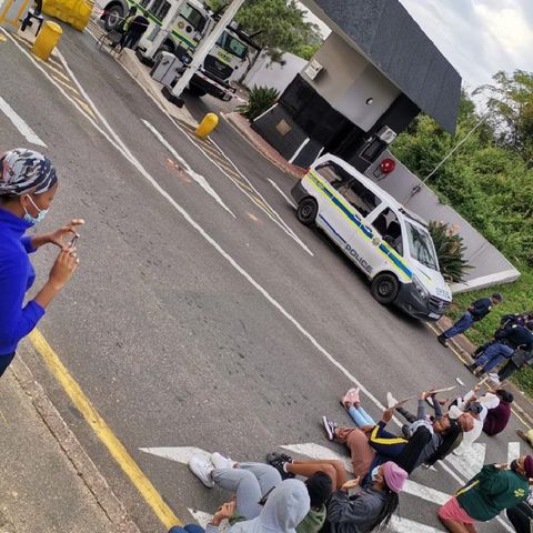 UKZN Student Who Got Shot By The Police Because Of The Strike