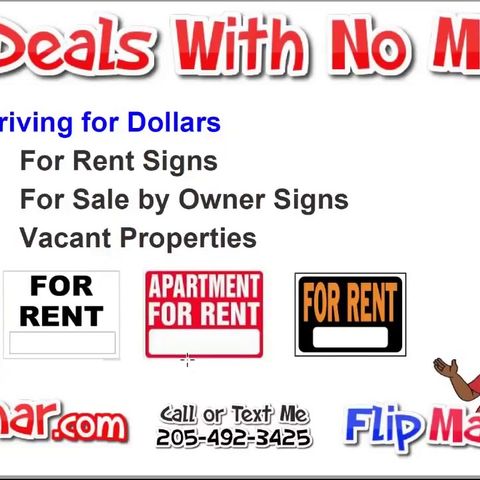 Can't Afford Bandit Signs or Postcards Wholesale Houses Using Free Methods to Find Deals #flipman