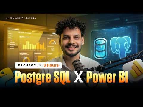 Build an Industry-Level Data Analytics Dashboard Project | PostgreSQL × Power BI