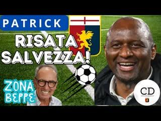 GENOA risate salvezza: il passo di VIEIRA è da EUROPA! E a 35 si guarda al futuro. Con PATRICK?