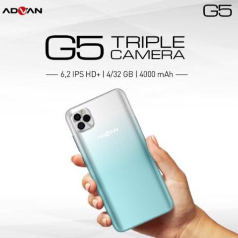 Advan G5 Rilis di Indonesia, HP 3 Kamera Harga Rp 1 Jutaan