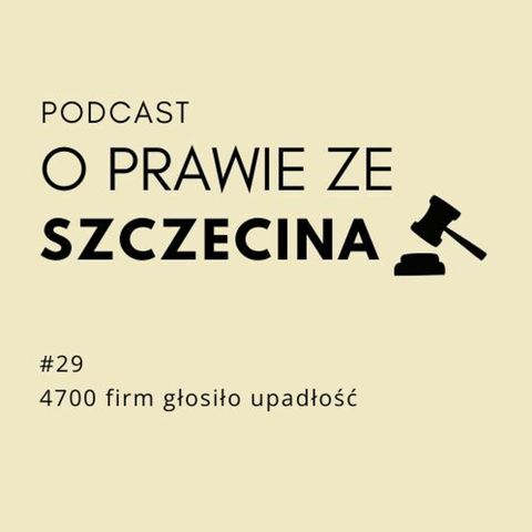 #29 4700 firm głosiło upadłość