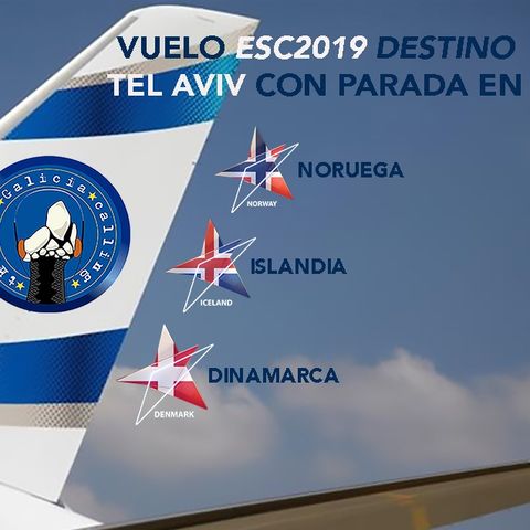 T.I.G.C.- Embarque del vuelo ESC2019 con paradas en Noruega, Islandia y Dinamarca (2x08)