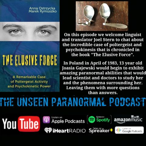 The Incredible Case of Poltergeist and Psychokinesis with Joel Stern