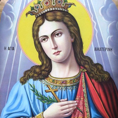 Santa Caterina d'Alessandria, martire e sposa di Cristo
