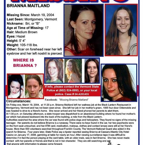 37 - Missing Brianna Maitland (1 of 2)