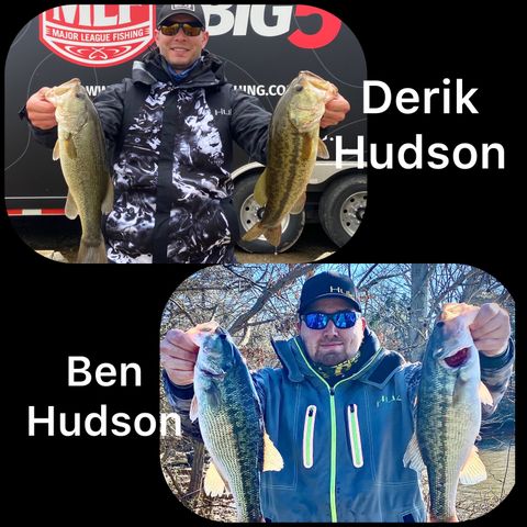 Two local anglers swing for the fences Ben & Derik Hudson in there first events of the 2021 season