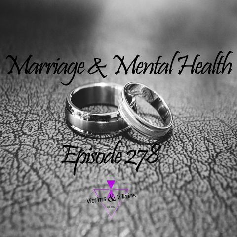 Marriage and Mental Health