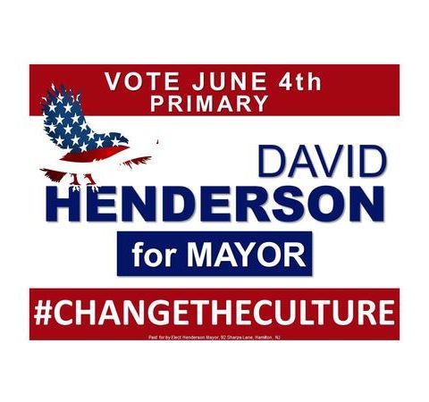 Meet David Henderson Mayoral Candidate For Hamilton Township, NJ