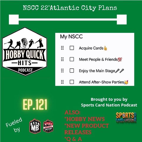 Hobby Quick Hits Ep.121 Atlantic City Plans