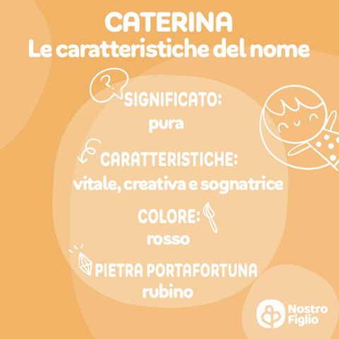 Nome Caterina significato, origine e onomastico