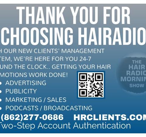 The Hair Radio Morning Show LIVE #1005  Tuesday, July 16th, 2024