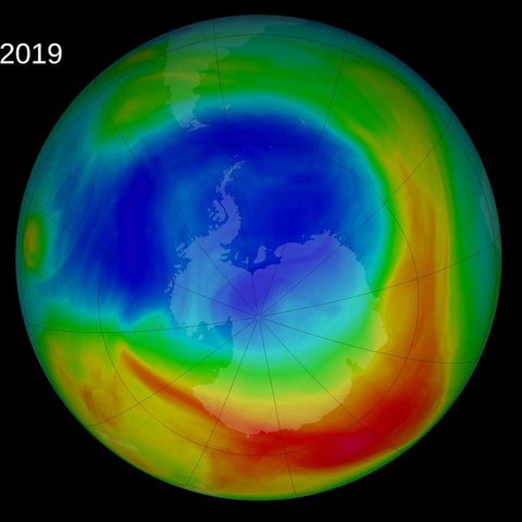 Il buco dell'ozono ai minimi storici sull'Antartide