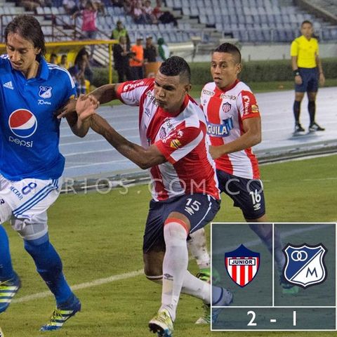 Millonarios 1 - 2 Junior Liga Aguila 2016 II